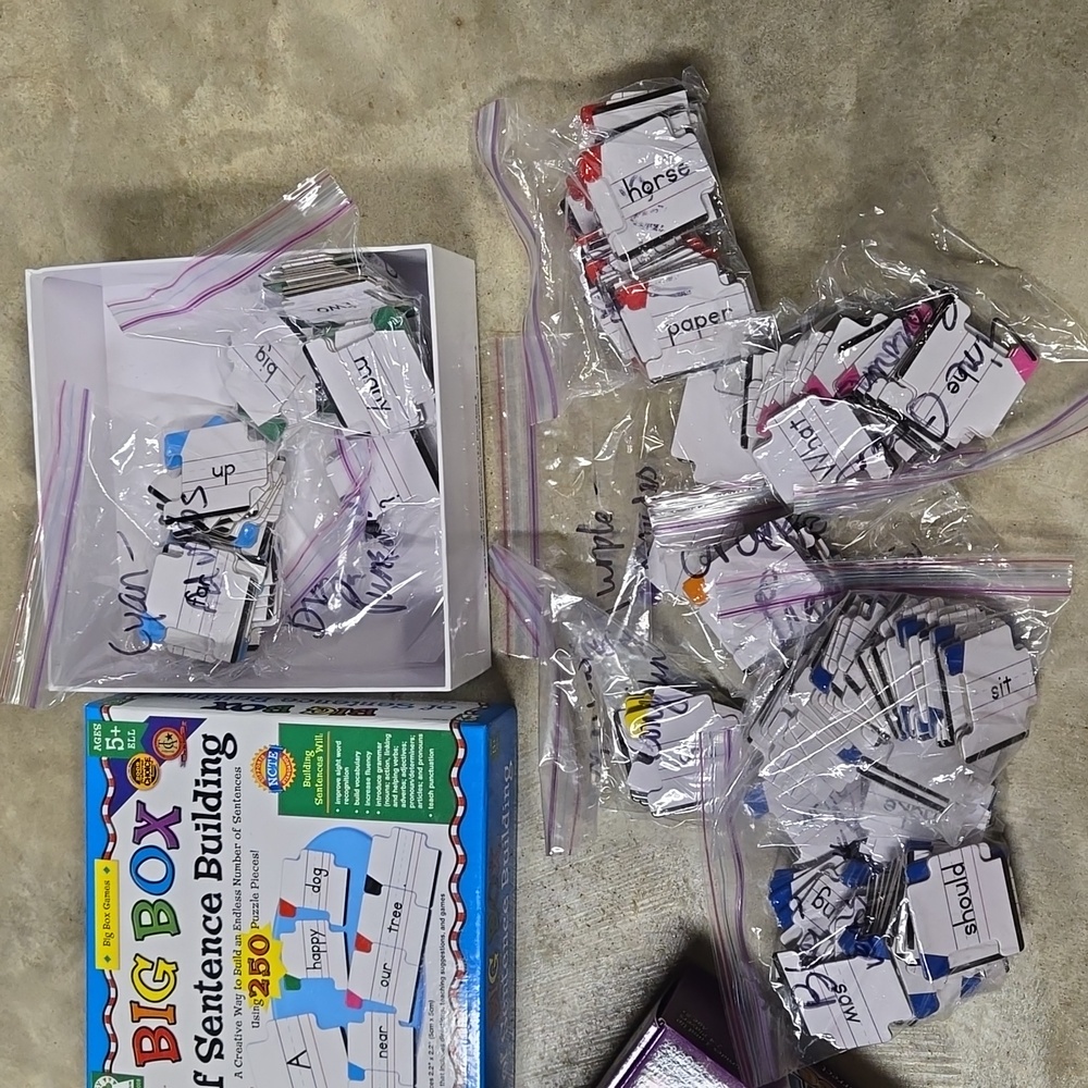 Big Box or Sentence Building - Picture 2 of 3